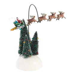 Animated Flaming Sleigh