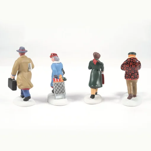 Busy City Sidewalks