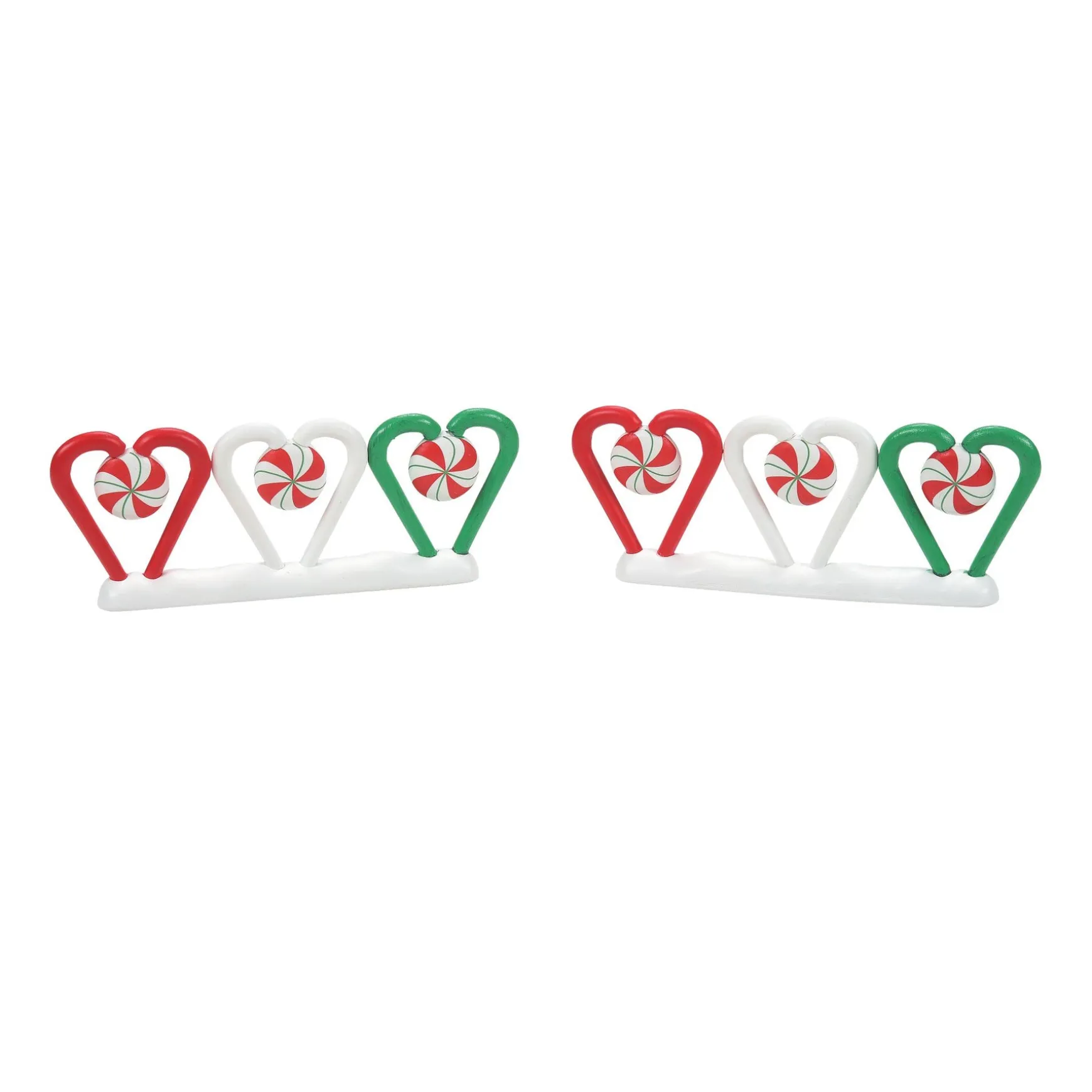 Candy Cane Fence Set of 2