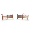 Cardinal Christmas Fence