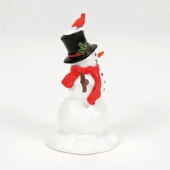 Cardinal Christmas Snowman