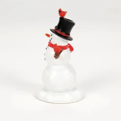 Cardinal Christmas Snowman