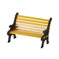 City Wrought Iron Park Bench