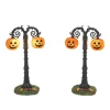 Hallows Eve Lit Street Lamps