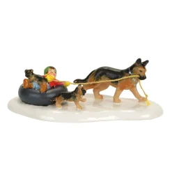 Inner Tube Sled Dog Race