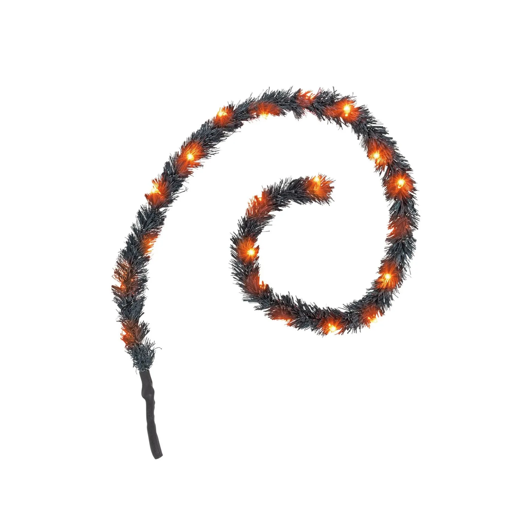 Lit Black Garland