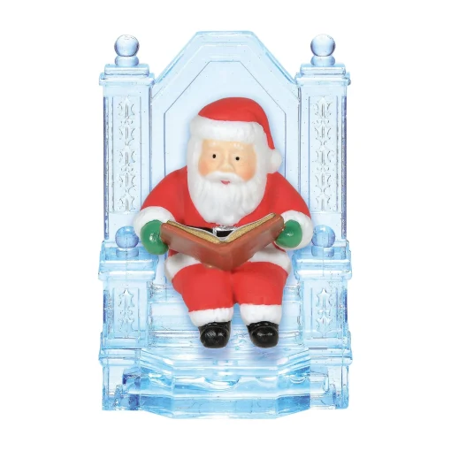 Lit Ice Castle Throne