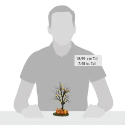 Lit Jack-O-Lantern Tree