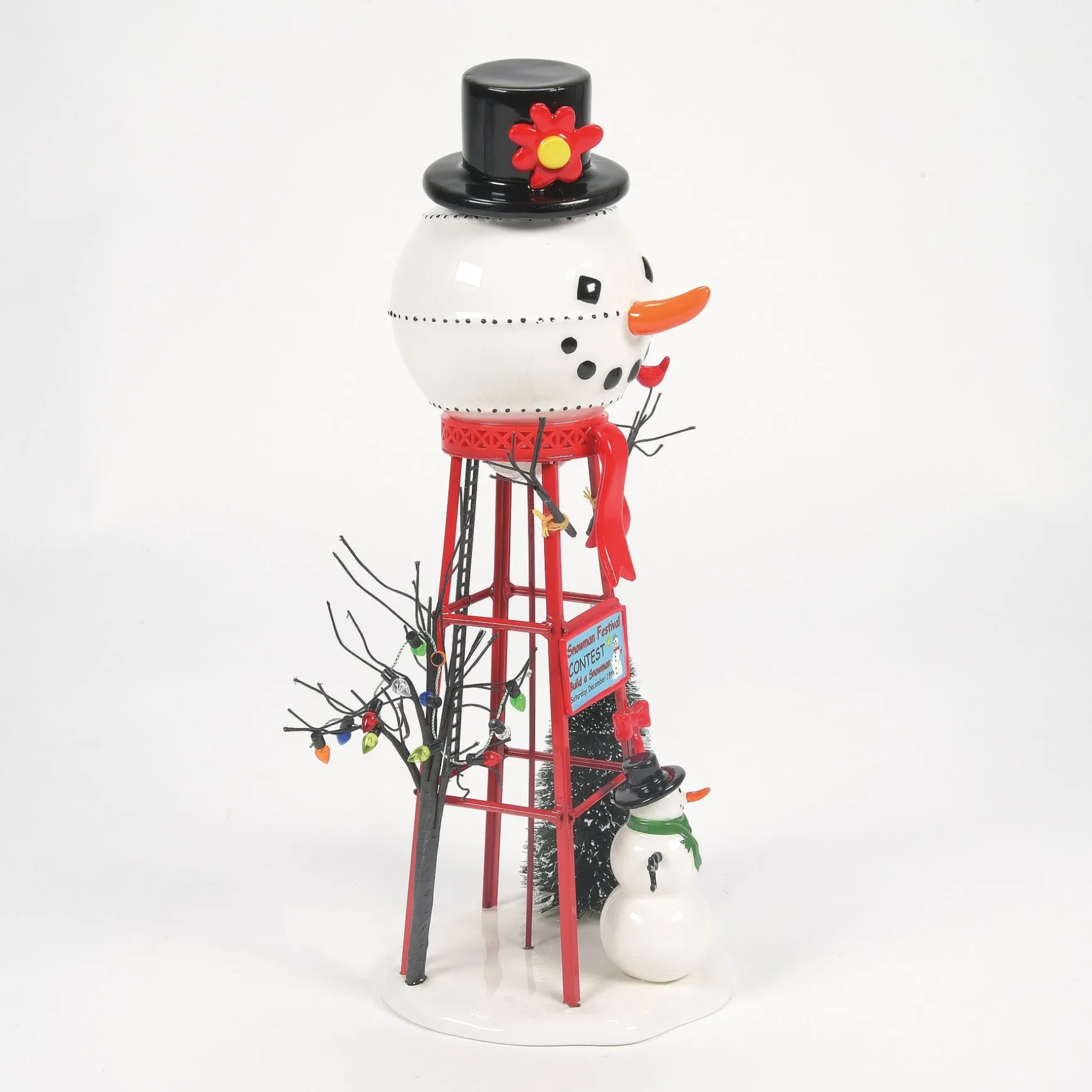 Snowman Watertower