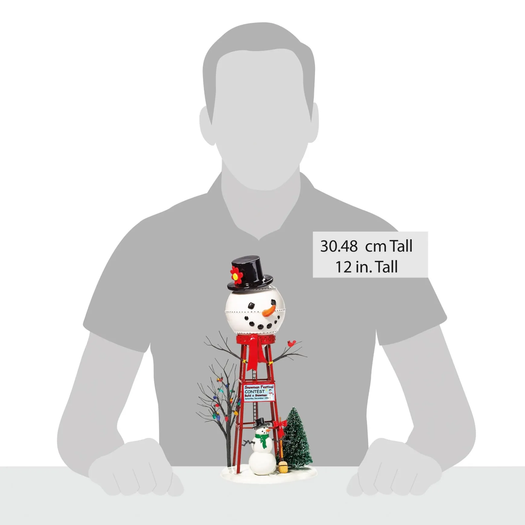 Snowman Watertower